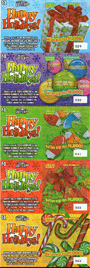 Happy Holiday! (5 Ticket Set) (#2)