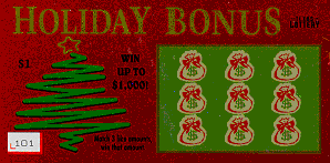 HOLIDAY BONUS #1