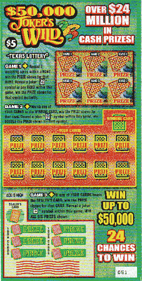 $50,000 Joker's Wild