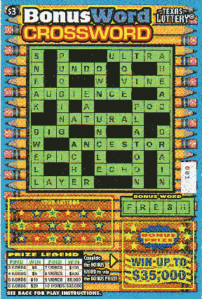 Bonus Word Cashword (Reissue #2)