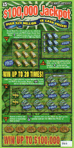 $100,000 Jackpot (#1)