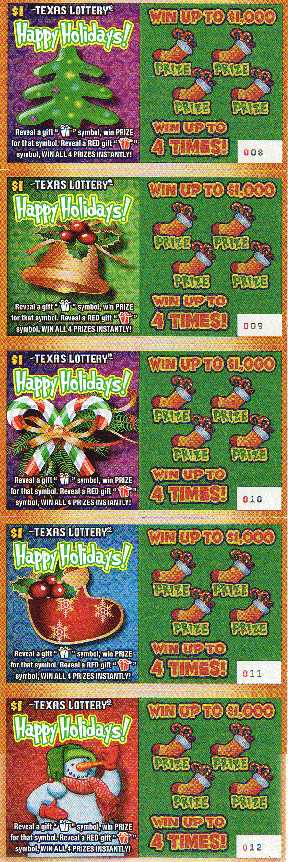 Happy Holidays! (#3) (5 Ticket Set)