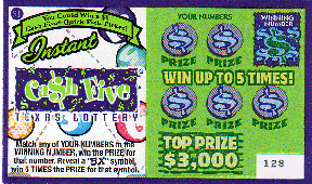 Instant Cash Five (Reissue #2)