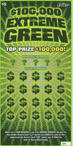 $100,000 Extreme Green