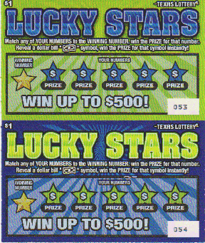Lucky Stars (#2) (2 Tik Set) (Promo)
