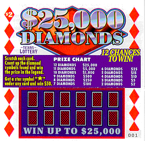 $25,000 Diamonds (Issue #1)