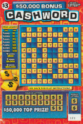 $50,000 Bonus Cashword (#1)