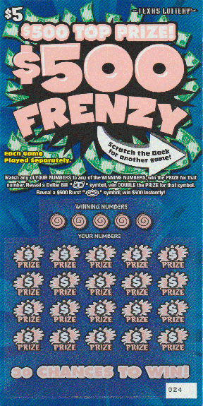 $500 Frenzy (#3)
