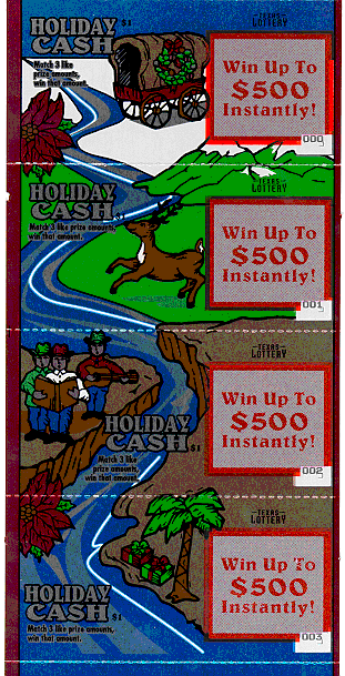 Holiday Cash (#1) (4 ticket set)