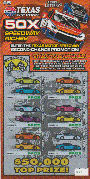 50X Speedway Riches (#1)