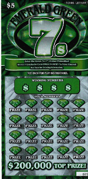 Emerald Green 7's (#3)