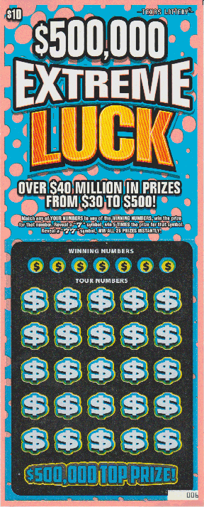 $500,000 Extreme Luck