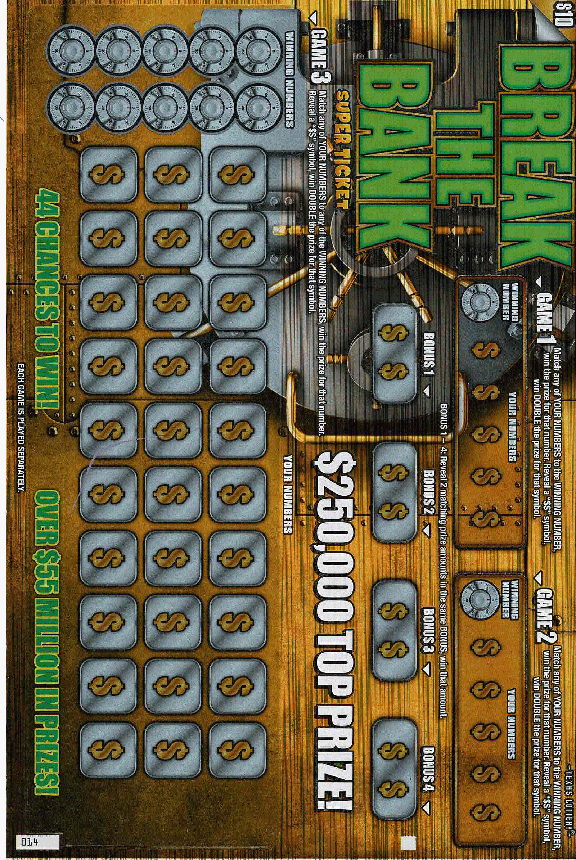 Break the Bank Super Ticket (#3)