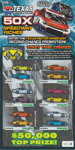 50X Speedway Riches (#2)