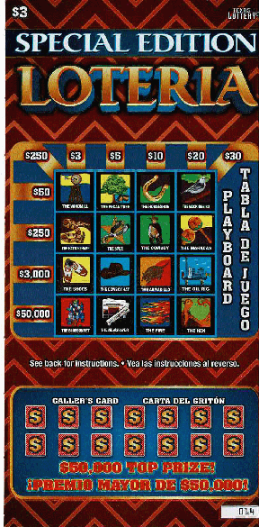 Special Edition Loteria