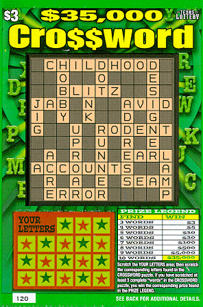 $35,000 Crossword (Issue #1)