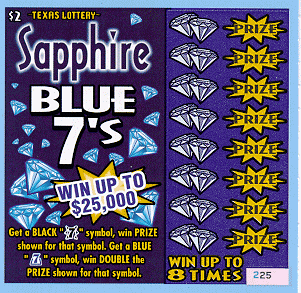 Sapphire Blue 7's (Issue #1)