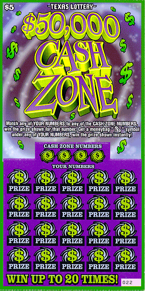 $50,000 Cash Zone