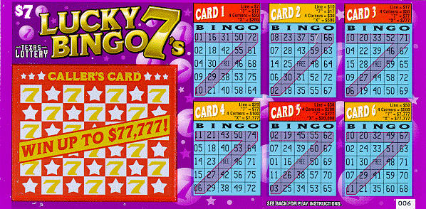 Lucky 7's Bingo
