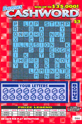 Bonus Cashword (Red)