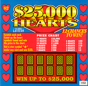 $25,000 Hearts