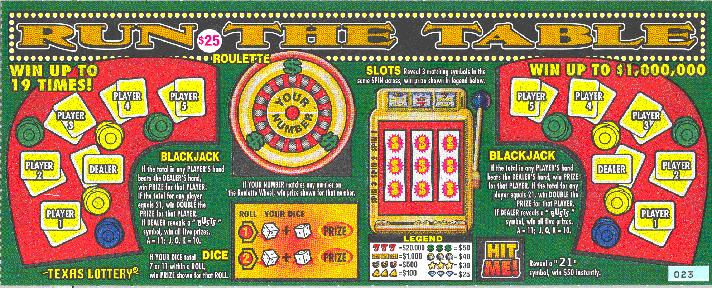 Run The Table (Reissue #2)