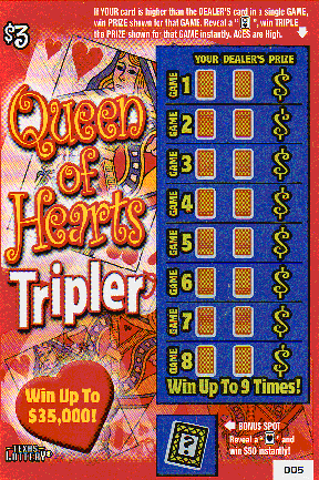 Queen of Hearts Tripler