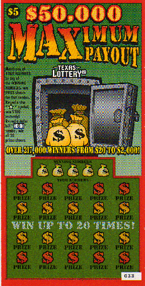 $50,000 Maximum Payout