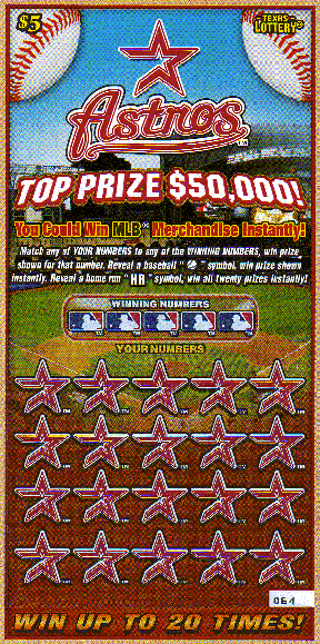 Texas Major League Baseball Series (Houston Astros) (Issue #1)