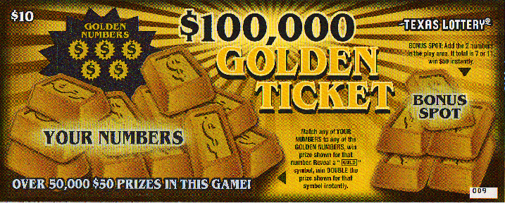 $100,000 Golden Ticket