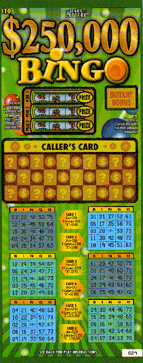 $250,000 Bingo (Issue #1)