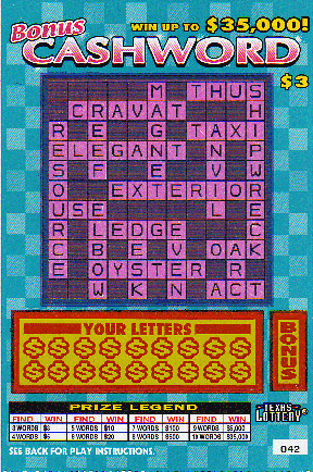 Bonus Cashword (Blue) (Reissue #3)