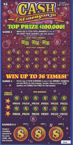 Cash Extravaganza (#3) (2 Ticket Set)