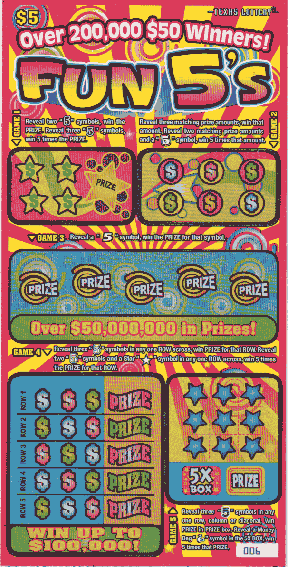Fun 5's (#2) (2 Ticket Set)