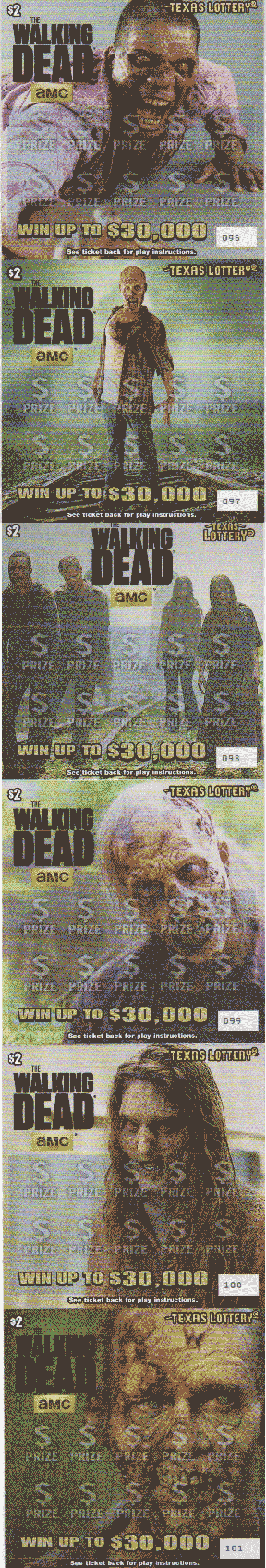 Walking Dead (6 Ticket Set)