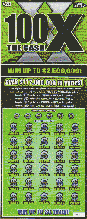 100X The Cash (#3)