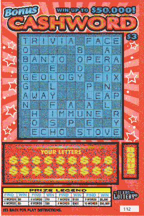 Bonus Cashword (Reissue #14)