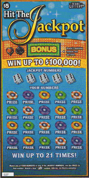 Hit The Jackpot (#2) (2 Ticket Set)