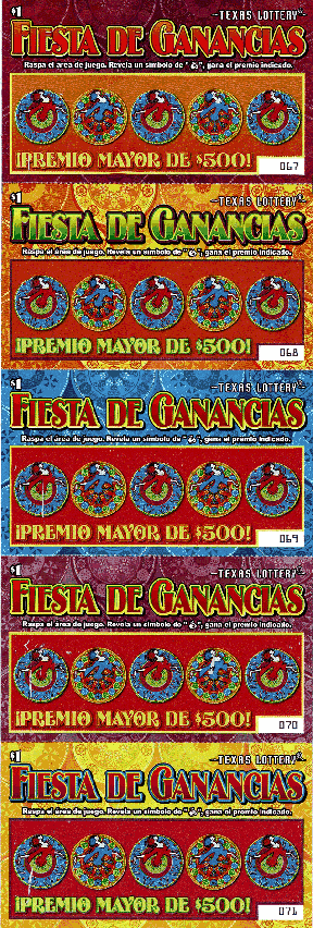 Fiesta De Ganancias (5 Ticket Set)
