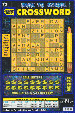 Back To School Crossword (#2)