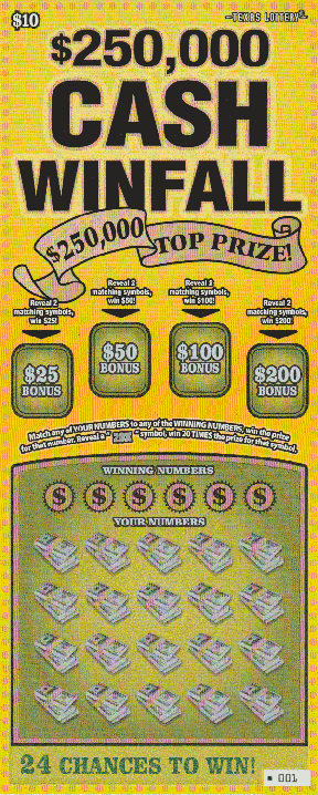$250,000 Cash Winfall