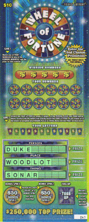 Wheel of Fortune (#3)