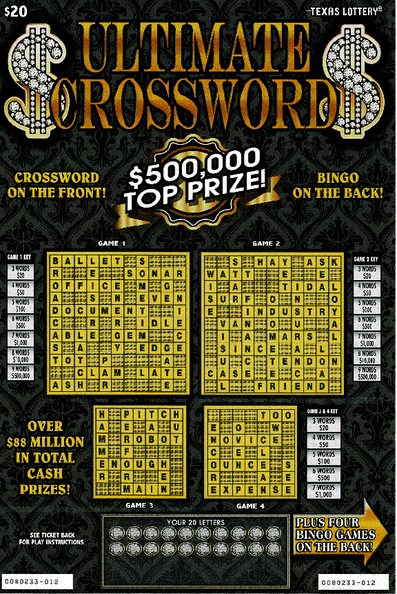 Ultimate Crossword / Ultimate Bingo