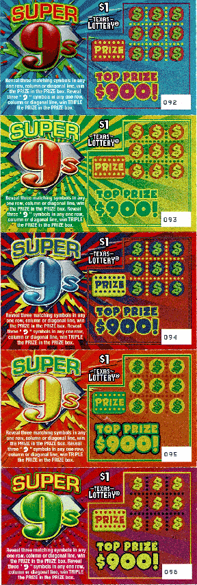 Super 9s (5 Ticket Set)