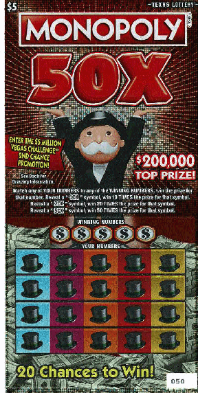 Monopoly 50X