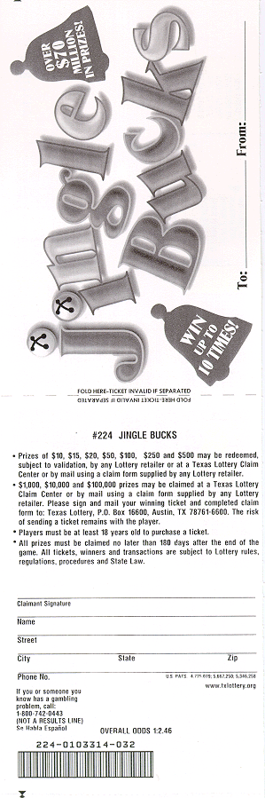Jingle Bucks (Issue #1) (side 2)