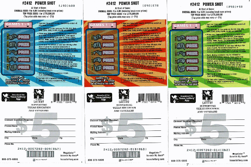 Power Shot (3 Ticket Set)
